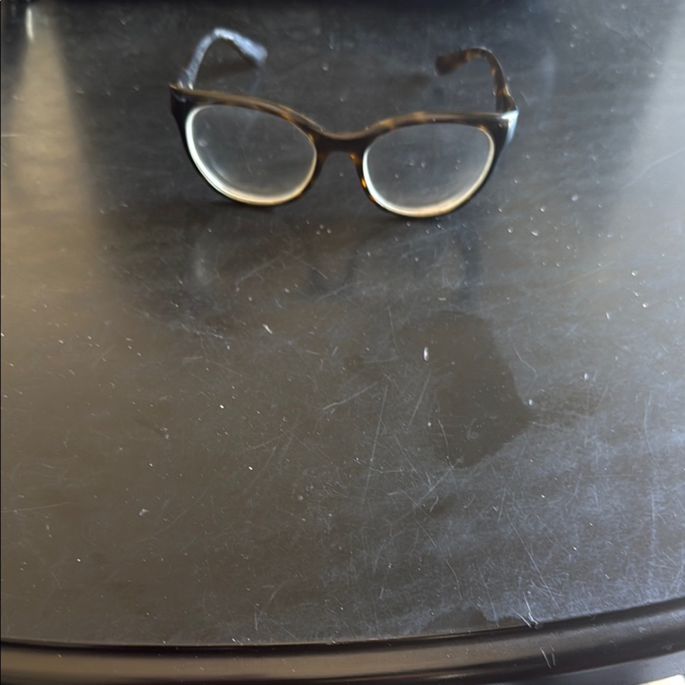 Dolce & Gabbana Tortoiseshell Glasses with Gold Heart